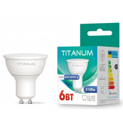 Лампочка TITANUM LED MR16 6W GU10 4100K (TLMR1606104)