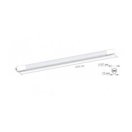 Лампочка TITANUM LED T8 18W 1.2M 6500K (TL-T8-18126)