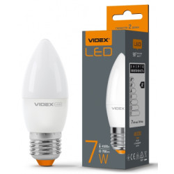 Лампочка Videx LED C37e 7W E27 4100K (VL-C37e-07274)