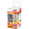 Лампочка Osram LED CL P60 DIM 6,5W/827 230V FIL E14 10x1 (4058075447875)