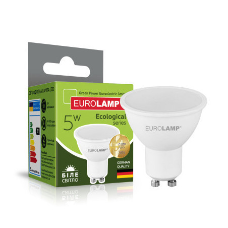 Лампочка Eurolamp LED SMD MR16 5W GU10 4000K 220V (LED-SMD-05104(P))