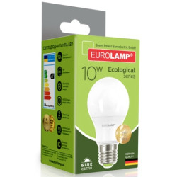 Лампочка Eurolamp LED А60 10W E27 4000K 220V (LED-A60-10274(P))