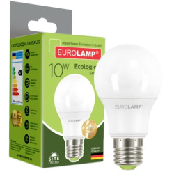 Лампочка Eurolamp LED А60 10W E27 4000K 220V (LED-A60-10274(P))