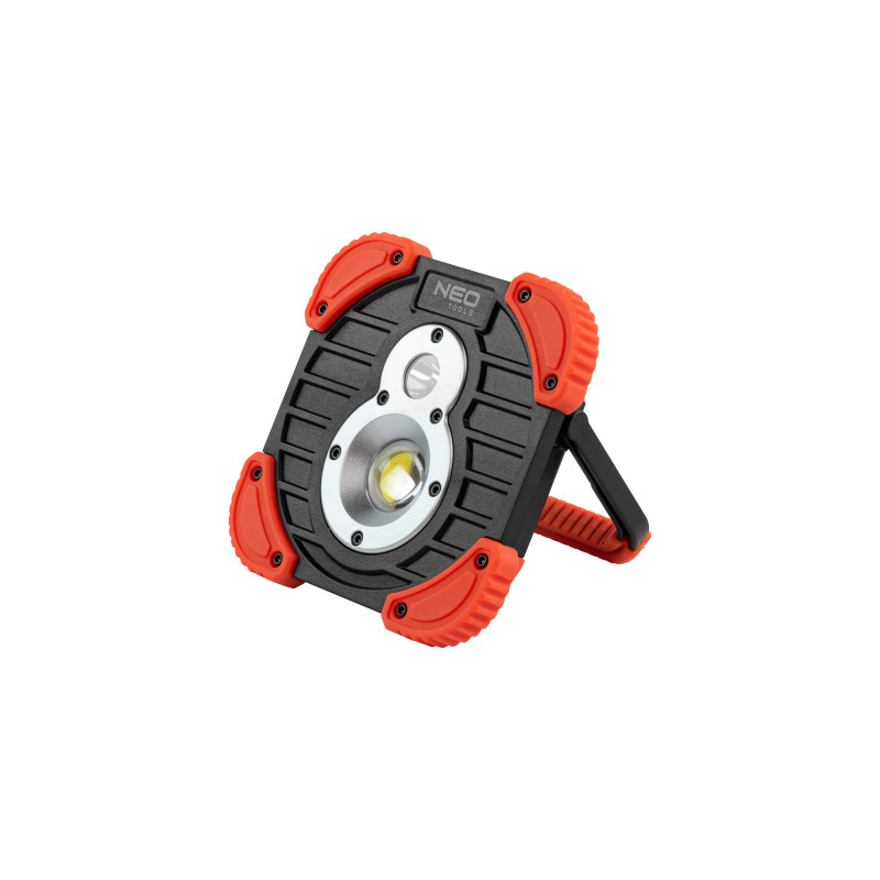 Прожектор Neo Tools акумулятор, 2600мАг, 3.7 Li-ion, 10 Вт + 3 Вт, 750+ 250 люме (99-040)
