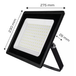 Прожектор Neo Tools алюміній, 220 В, 100Вт, 8000 люмен, SMD LED, кабель 0.3 м бе (99-054)