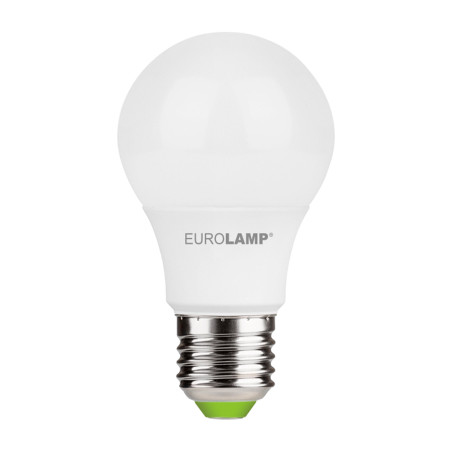 Лампочка Eurolamp LED A60 7W E27 3000K 220V акция 1+1 (MLP-LED-A60-07272(E))