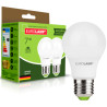 Лампочка Eurolamp LED A60 7W E27 3000K 220V акция 1+1 (MLP-LED-A60-07272(E))