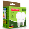 Лампочка Eurolamp LED A60 7W E27 3000K 220V акция 1+1 (MLP-LED-A60-07272(E))