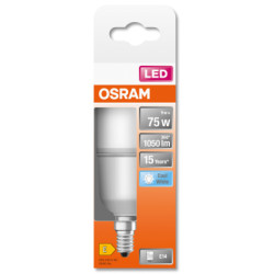 Лампочка Osram LED Star STICK75 10W/840 230V FR E14 (4058075428409)