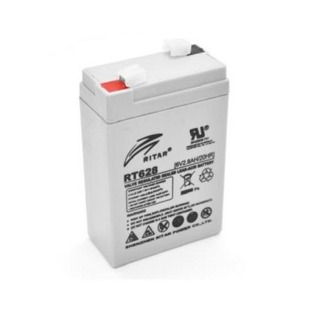 Батарея до ДБЖ Ritar AGM RT628, 6V-2.8Ah (RT628)