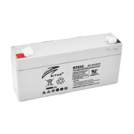 Батарея до ДБЖ Ritar AGM RT632, 6V-3.2Ah (RT632)