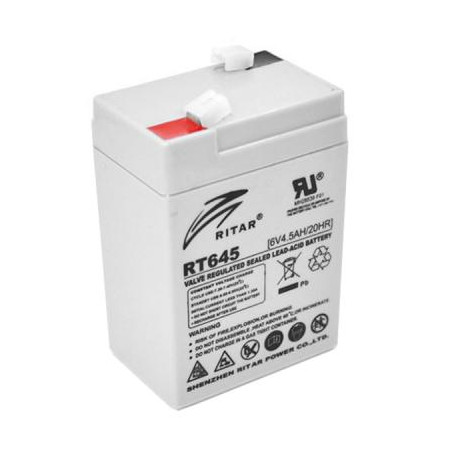 Батарея до ДБЖ Ritar AGM RT645, 6V-4.5Ah (RT645)