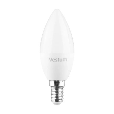 Лампочка Vestum С37 8W 3000K 220V E14 (1-VS-1312)