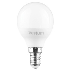 Лампочка Vestum G45 6W 4100K 220V E14 (1-VS-1203)