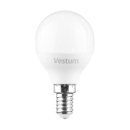 Лампочка Vestum G45 6W 4100K 220V E14 (1-VS-1203)