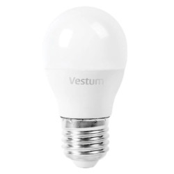 Лампочка Vestum G45 6W 4100K 220V E27 (1-VS-1201)