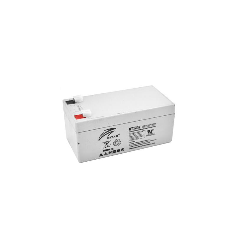 Батарея до ДБЖ Ritar AGM RT1232, 12V-3.2Ah (RT1232)