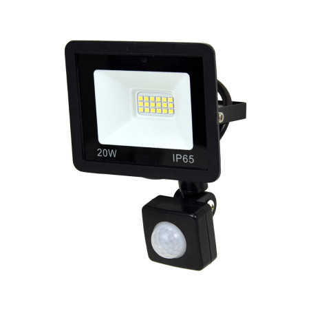 Прожектор Lightwell LW-FL-B-20-S 20 W з датчиком рух