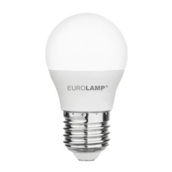 Лампочка Eurolamp LED ECO серия "P" G45 7W 630Lm E27 3000K (LED-G45-07273(P))