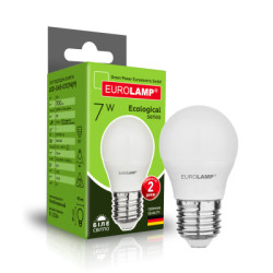 Лампочка Eurolamp LED ECO серия "P" G45 7W 700Lm E27 4000K (LED-G45-07274(P))