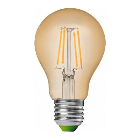 Лампочка Eurolamp LED А60 800 Lm E27 4000K 2шт (MLP-LED-A60-08274(Amber)new)