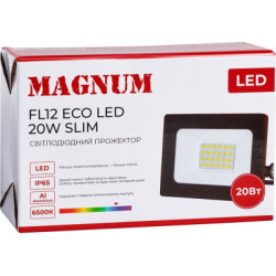 Прожектор MAGNUM FL12 ECO LED 20Вт slim 6500К IP65 (90022011)