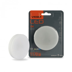 Лампочка Videx LED GX53 12W 3000K 220V (VL-GX53-12533)
