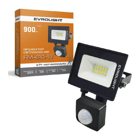 Прожектор EVROLIGHT FM-01D-10 10W 6400К