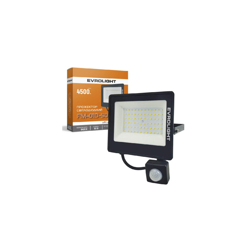 Прожектор EVROLIGHT FM-01D-50 50W 6400К