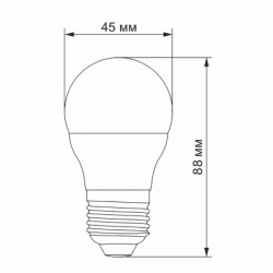 Лампочка Videx VL-G45h-06274