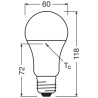 Лампочка Osram CL A100 13W/840 230V FR E27 (4058075304253)