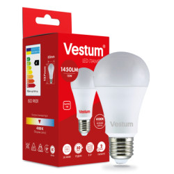 Лампочка Vestum A65 15W 4100K 220V E27 (1-VS-1101)