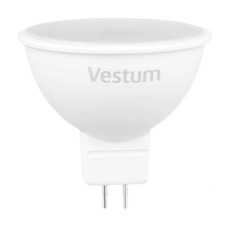 Лампочка Vestum MR16 7W 4100K 220V GU5.3 (1-VS-1510)