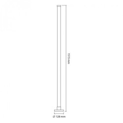 Торшер Videx підлогова RGB 10W (VL-TF20-RGB)