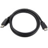 Кабель мультимедійний DisplayPort M to HDMI M 1.8m Cablexpert (CC-DP-HDMI-6)