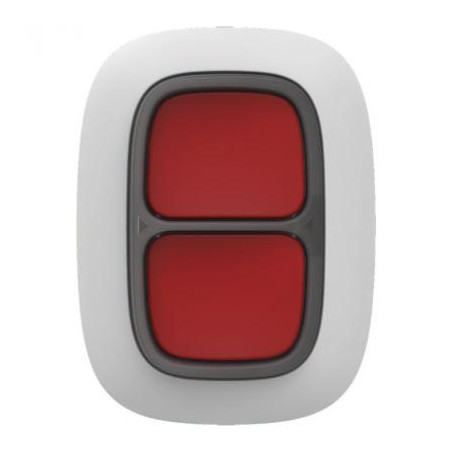 Кнопка тривоги Ajax DoubleButton white