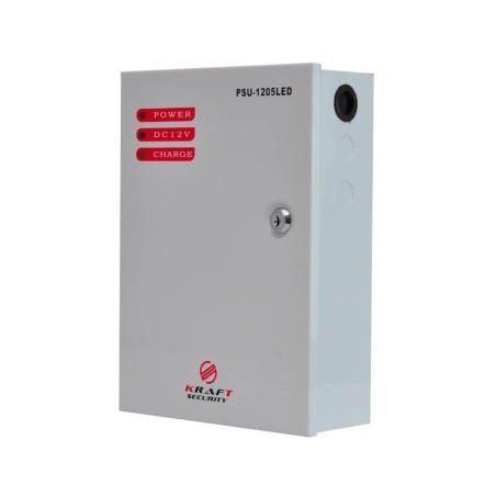 Блок живлення для систем відеоспостереження Kraft Energy PSU-1205LED(B)