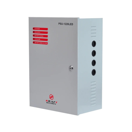 Блок живлення для систем відеоспостереження Kraft Energy PSU-1220LED