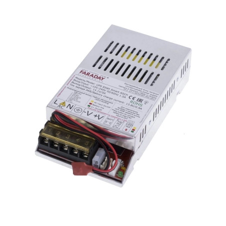 Блок живлення для систем відеоспостереження Faraday Electronics UPS_85W_ALU_12