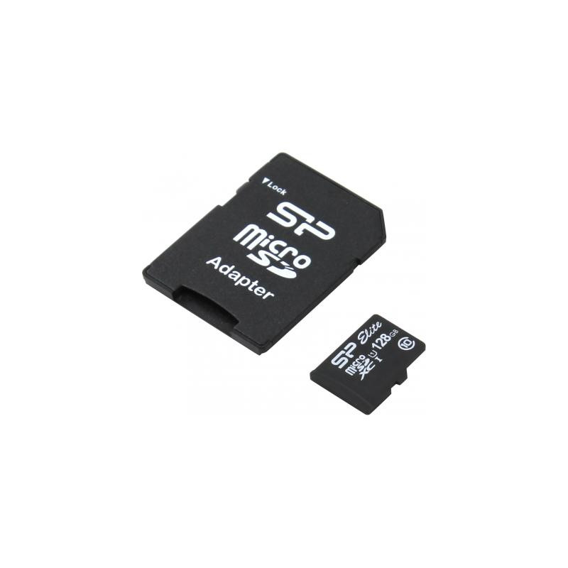 Карта пам'яті Silicon Power 128Gb microSDXC class 10 (SP128GBSTXBU1V10SP)