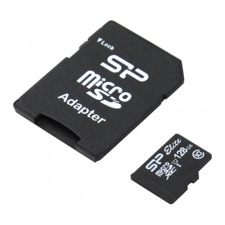Карта пам'яті Silicon Power 128Gb microSDXC class 10 (SP128GBSTXBU1V10SP)