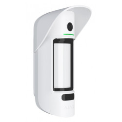 Датчик руху Ajax MotionCam Outdoor біла