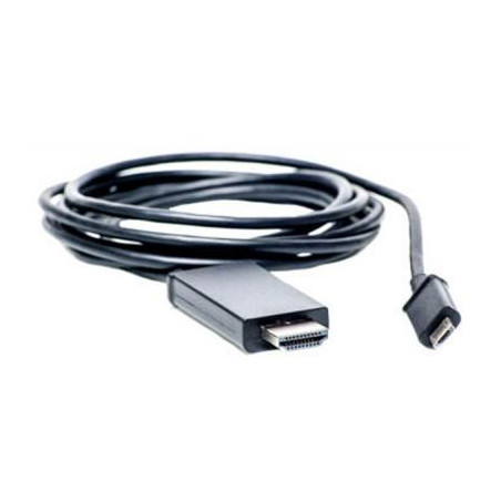 Кабель мультимедійний micro USB to HDMI PowerPlant (KD00AS1239)