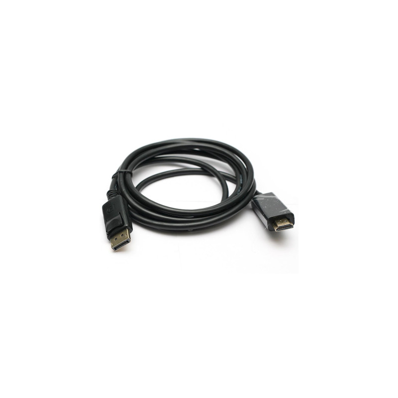Кабель мультимедійний DisplayPort M to HDMI M 1.8m PowerPlant (KD00AS1237)