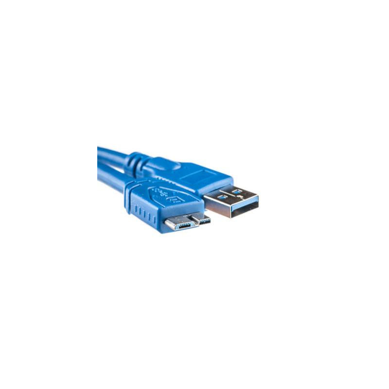 Дата кабель USB 3.0 AM to Micro B 0.5m PowerPlant (KD00AS1230)