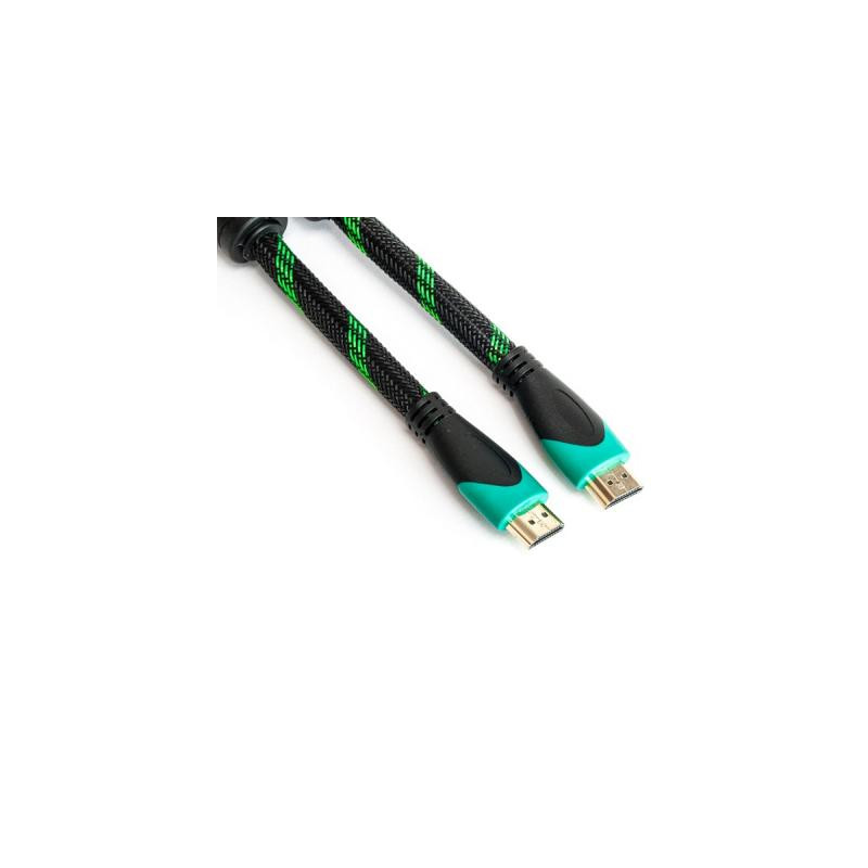Кабель мультимедійний HDMI M to HDMI M 1.5m PowerPlant (KD00AS1250)