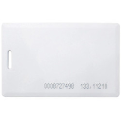 Безконтактна картка EM-Marine 1.8мм white, чип TK4100 с номером (1.8мм white, чіп TK4100 з номером)