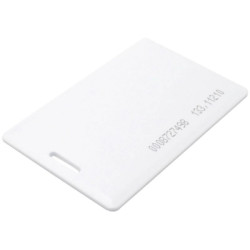 Безконтактна картка EM-Marine 1.8мм white, чип TK4100 с номером (1.8мм white, чіп TK4100 з номером)