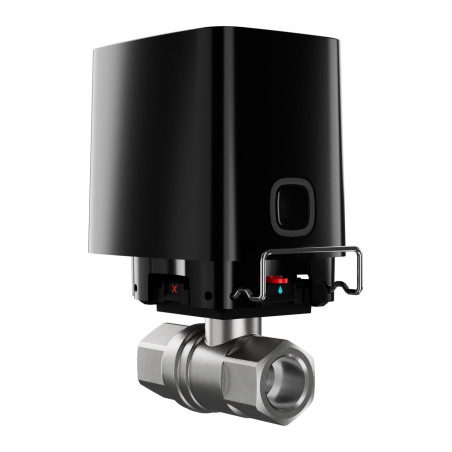 Кульовий кран Ajax WaterStop1/2 black