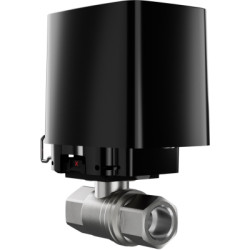 Кульовий кран Ajax WaterStop1/2 black